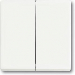 Two gang cover plate, white 1785-84-500 SOLO 2CKA001751A3076 | 4011395174159