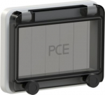 Fuse window (hinged) 6 modules IP66 / IP67 grey 900606 | 9003399970627