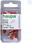 Insulated end sleeves 1/8, red, 25 pieces 270804/25 | 4011923582159