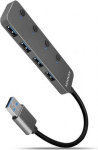 I/O USB HUB SWITCH 4PORT/0.2M HUE-MSA AXAGON HUE-MSA | 8595247905642