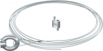Piekares stieple ar gredzenu 1x3000mm, St, G 1450922 | 4012197010133