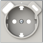 Color: Duna   Cover plate for Schuko socket outlet code+USB charger 8188.4 2CLA858840A6201 | 8427238272764