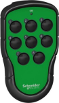 Hand-held remote control, Harmony Pocket Remote, 8 single-step push buttons ZART08 | 3606481499486