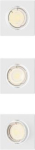 Downlight Peridot with frame, 7W, GU10, IP20, white, 3 pcs. 929004669501 | 8721103037015