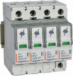 SPD - protection of main distribution board - T1+T2 - limp 8 kA/pole - 4P 412253 | 3414970518248