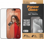 PanzerGlass | Screen protector | Apple | iPhone 15 Pro | Glass | Clear | Easy installation; Fingerprint resistant; Anti-yellowing | Ultra-Wide Fit 2810 | 5711724028106