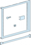 Hinged front plate frame, PrismaSeT P, support is left -hand opening W650, 10M LVS08560 | 3606481884268