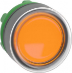 Orange flush illuminated pushbutton head &Oslash;22 spring return for integral LED. range of product: Harmony XB5 - device short name: ZB5 - product compatibility: integral LED - mounting diameter: 22 mm - operator additional information: clear boot - addit ...