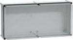 PLS box, polyester rear, transparent PC cover IP66 36x72x23cm NSYPLS3672AG | 3606480777011