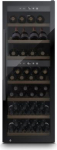 WineExclusive 126 Freestanding wine cooler, black 00729 | 4038437007299