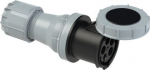 CEE connector 5x125A (3P+N+PE) 7h IP67 POWER TWIST with cap black 245-7 | 9003399047190