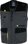 DMGILGJXG Work vest, XL size, grey/yellow DMGILGJXG | 3295249185060