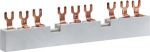 Insulated busbar for 3 motor starters 3P 63A fork 10mm&sup2; KD303M | 3250613740436