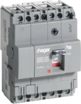 Moulded Case Circuit Breaker h3 x160 TM FIX 4P4D 32A 18kA CTC HDA033L | 3250613136482