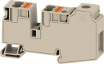 Potential distributor terminal, Screw connection, dark beige, 35mm&sup2;, 110 A, 1000 V, Number of connections: 5, Number of levels: 1, TS 35, V-0 2728630000 | 4050118801118