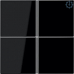 Control element/cover plate for domestic switching devices LS404TSASW | 4011377044241