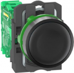Transmitter, &Oslash;22mm plastic head, black cap. range of product: Harmony XB5 - device short name: XB5R - fixing collar material: plastic - mounting diameter: 22 mm. ZB5RTA2 | 3606480334580