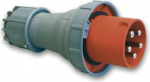 Industrial Plug 4x125A (3P+PE) 2h IP66/67 POWER TWIST green/grey 044-2 | 9003399687563