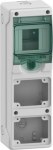 Mureva Consumer unit 4 mod. IP65 310x98x98mm 2 open. 13176 | 3303430131762