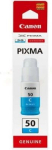 Canon GI-50 | Ink Bottle | Cyan 3403C001 | 4549292134179