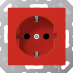 Socket outlet, 16A/250V, red, A500 A1520BFRT | 4011377057579
