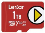 MEMORY MICRO SDXC 1TB UHS-I/PLAY LMSPLAY001T-BNSNG LEXAR LMSPLAY001T-BNSNG | 843367137244