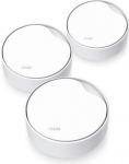 Wireless Router TP-LINK Wireless Router 3-pack 3000 Mbps Mesh Wi-Fi 6 1x10/100/1000M 1x2.5GbE DHCP DECOX50-POE(3-PACK) DECOX50-POE-3-PACK- | 4897098687918