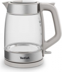 TEFAL Kettle | KI605B30 | 2200 W | Electric | 1.7 L | Glass | 360&deg; rotational base | Grey KI605B30 | 3045387293871