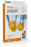 ColorWay Photo Paper, 100 sheets | High Glossy | 180 g/m&sup2; | A4 PG180100A4 | 4823108630940
