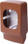 PNLP 35 2Z I2, Instrumental carrier pro trunkings LP 35, wooden imitation - DARK OAK. It consists of 2 parts - carrier and cover. Suitable for following instruments tango, Swing, Element, Classic, Time and others PNLP 35 2Z_I2 | 8595057669352