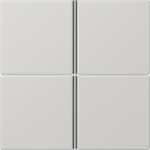 Cover kit 4-gang, complete LS404TSALG | 4011377044234