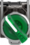 Illuminated selector switch, 2 positions, 1NO+1NC, 24VACDC, 22mm, green XB4BK123B5 | 3389110892192