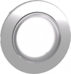 Head for illuminated push button, Harmony XB4, plastic, white projecting, 30mm, universal LED, sprin ZB4FW113 | 3606489582593