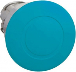 Head for non illuminated push button, Harmony XB4, blue mushroom 40mm, 22mm, latching, push pull to ZB4BT6 | 3389110171716