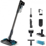 Philips | Vacuum cleaner | XC8055/01 Aqua Plus | Cordless operating | Handstick | 25.2 V | Operating time (max) 80 min | Dark Grey | Warranty 24 month(s) XC8055/01 | 8720389022425