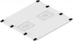 CP 1-3 E46 Plain cover 450x250mm, EB2/ED2 001339300 | 5902047605833