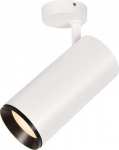 NUMINOS&reg; SPOT DALI XL, white / black ceiling mounted light, 36W 3000K 24&deg; 1005750 | 4024163260442