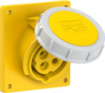 CEE-flanged socket sloping (92x100mm) 16A 4p 4h IP67 4142-4 | 9003399454554