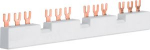 Insulated busbar for 4 motor starters 3P 63A fork 10mm&sup2; KD304M | 3250613740443