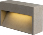 CONCRETO L, WL wall-mounted light grey, 12W, 570lm, 3000K 1006405 | 4024163266352
