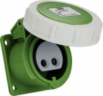 Panel Socket 3x16A (2P+PE) 42V 12h IP66/67 white TWIST 3832-12f9v | 9003399308437