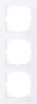 3 set frame, white, antibacterial Merten M-Pure SystM MTN4030-3625 | 3606480592942