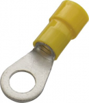 Ring terminals, 4-6 M5, yellow, 100 pcs. 260686 | 4011923105129