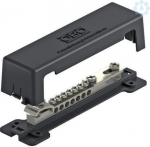 Equipotential busbar for outside installation, Black, 1809 A 5015111 | 4012195959427