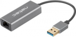 Natec Ethernet Adapter, Cricket USB 3.0, USB 3.0 to RJ45, Black | Natec | Ethernet Adapter Network Card | NNC-1924 Cricket USB 3.0 NNC-1924 | 5901969434897