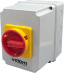 PN2RS6310LK emergency ON-OFF switch with padlocking 3P 63A IP55 PN2RS6310LK | 4752255009500