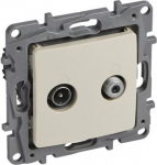 TV/SAT TERMINAL 10DB IVORY 664658 | 3245066646589