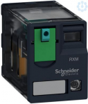 Miniature Plug-in relay, Zelio RXM 4 C/O 110 V DC 6A with LED. range of product: Zelio Relay - series name: Miniature - product or component type: plug-in relay - device short name: RXM - contacts type and composition: 4 C/O - status LED: with - cont ...