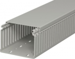 Instalācijas kabeļu kanāls ar vāku un perforētu pamatni, DIN EN 50085-2-3. Speciāli garumi pēc pieprasījuma. 6178328 | 4012196010608