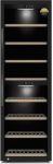 Caso | Smart Wine Cooler | WineExclusive 180 | Energy efficiency class G | Showcase | Free standing | Bottles capacity 180 bottles | Cooling type Compressor technology | Black 00731 | 4038437007312